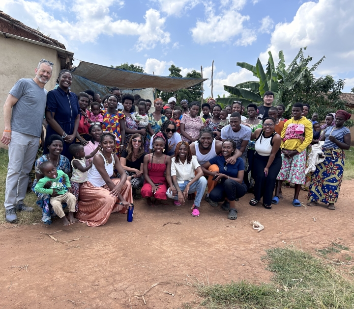 Buffalo State students, faculty, and staff in Rwanda