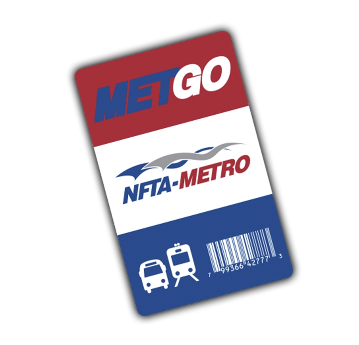 MET GO NFTA-Metro sample card