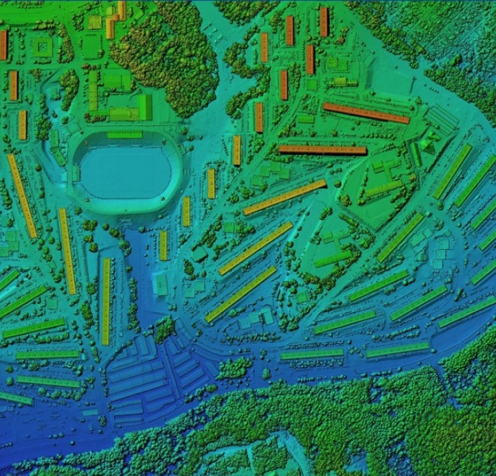 Geospatial computer imaging