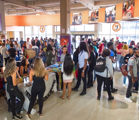 Campbell Student Union lobby