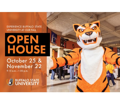 Open house postcard
