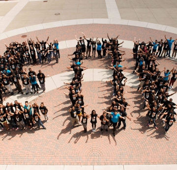 EOP student formation in the quad