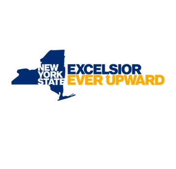 New York State Excelsior Ever Upward logo