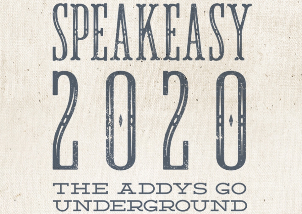 ADDY logo: Speakeasy 2020